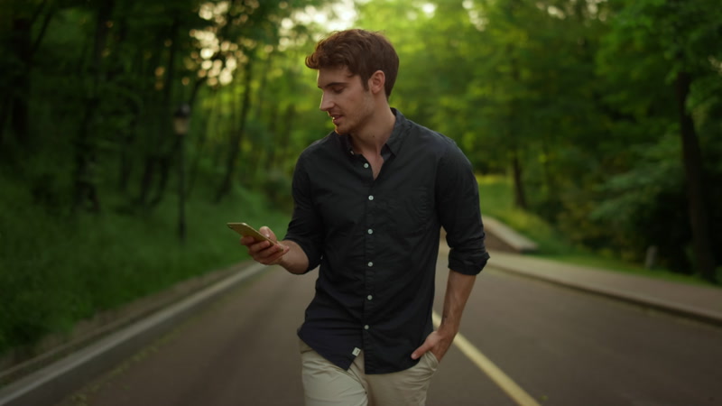 Walking On An Empty Road By Stockbusters Royalty Free Stock Footage